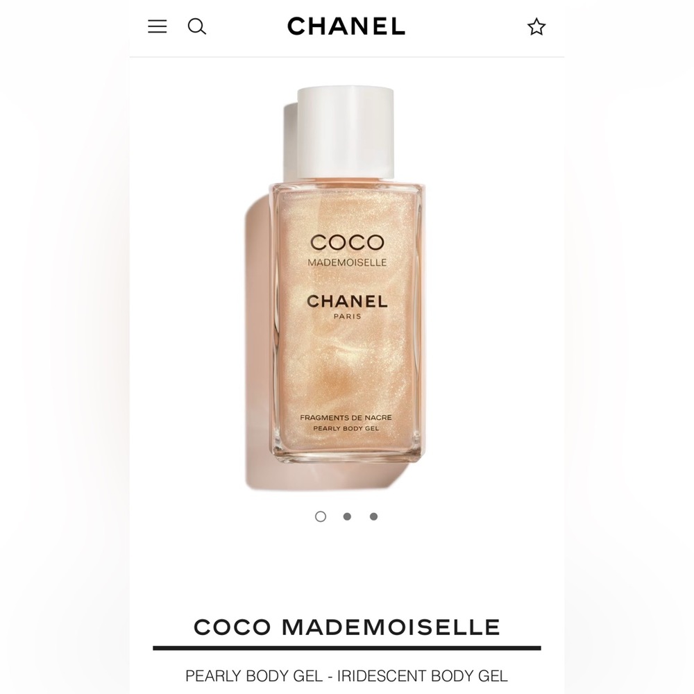 BRAND NEW - UNOPENED CHANEL COCO MADEMOISELLE PEARLY BODY GEL
